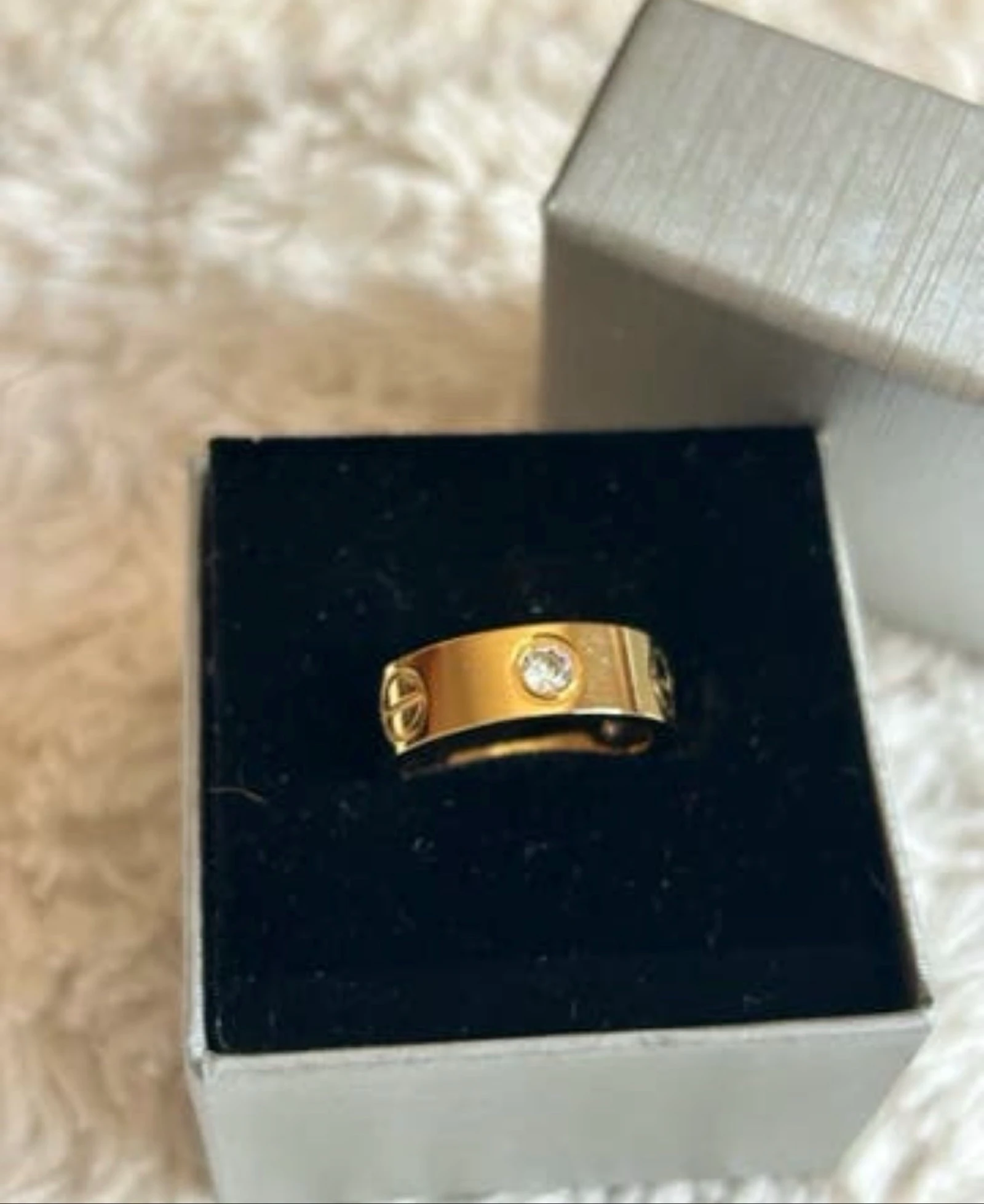 Anillo acero